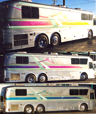 Goldnrod Graphix painted coach